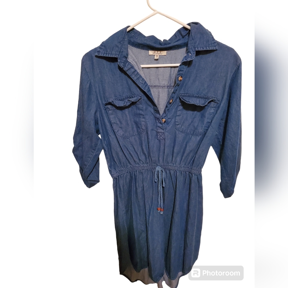 Blue Denim Dress